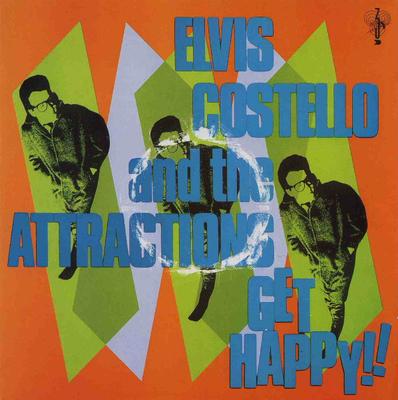CD ELVIS COSTELLO & THE ATTRACTIONS - Get Happy!! RCD20275 Rykodisc 1994 Amerikansk Rock Begagnad
