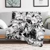 Bakugou Katsuki Collage - BNHA Throw Blanket Warm Napping Blanket for Office Couch Bed