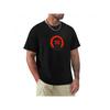 Męska koszulka CSGO FACEIT Poziom 10 Rank T-Shirt - Koszulka gamingowa z ikonicznym symbolem celu, luźny krój, casualowa koszula odpowiednia do Counter-Strike:, Odważna grafika dla