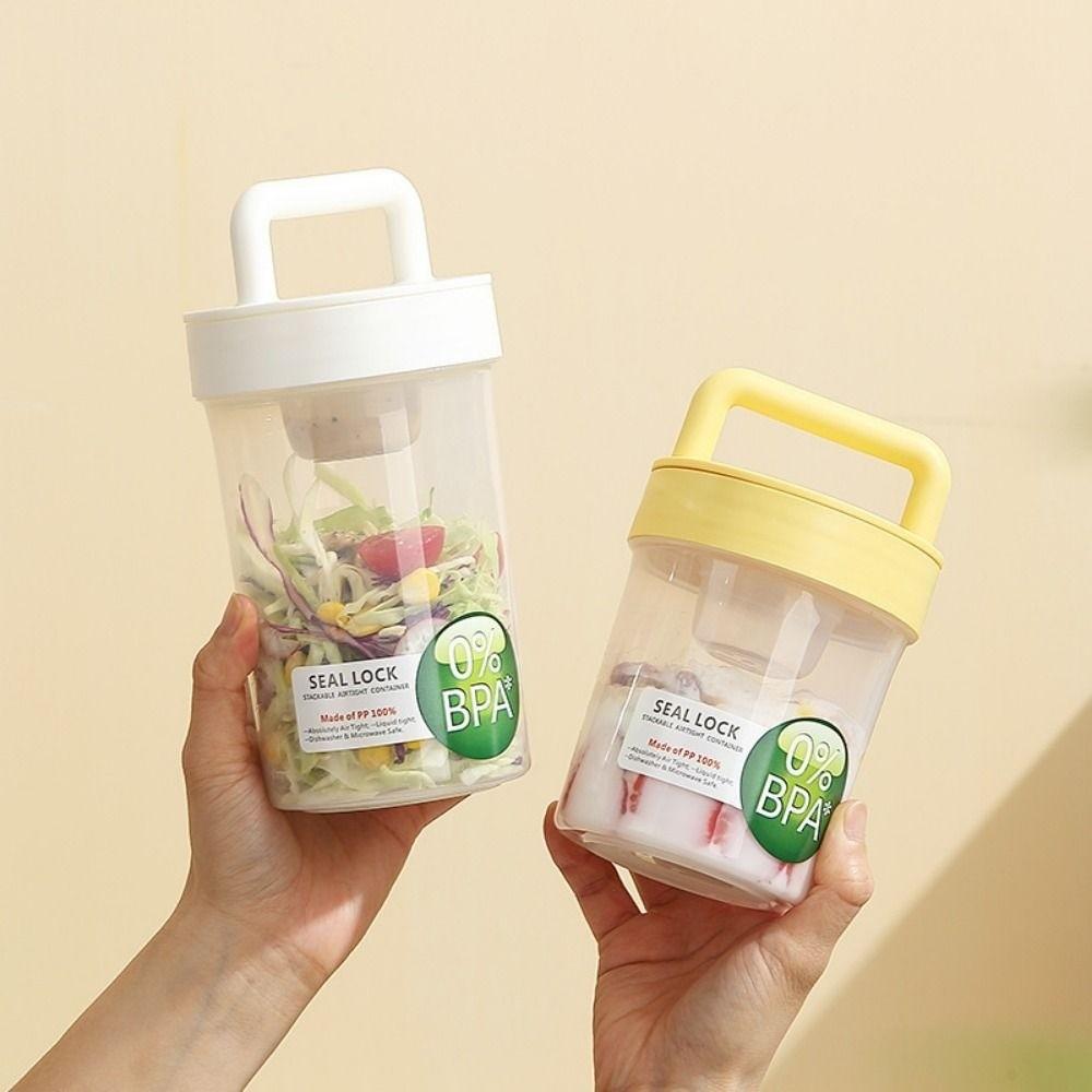 Leak-proof Yogurt Cups Reusable Lunch Container Creative Salad Cups Lunch