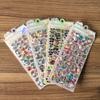 4 Pcs 3D Embossed Crystal Animal Stickers Decorative Decals for Backpacks Pencil Cases Kids’ Toys BulingBulingStickers Store