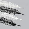 1Pair Black White Shoe Laces Accessorices Lace Flat Shoelace for Sneakers Shoelaces for Women Casual Shoes