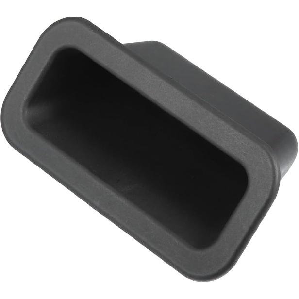 Rear Trunk Lid Handle Cover Compatible for Mazda 3 2004-2018, Durable Plastic Black Rear Trunk Tailgate Handle Cover Trim Stylish Design