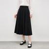 Women's Pleated A-Line Midi Skirt
