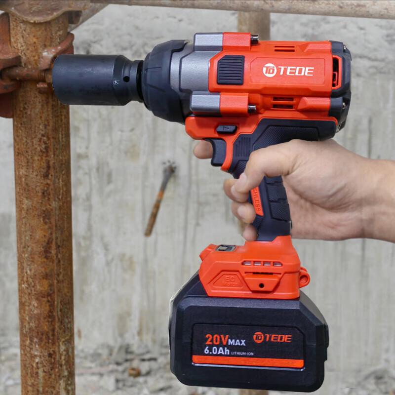 TEDE Brushless Cordless High Torque Impact Wrench CN plug (adapter included)
