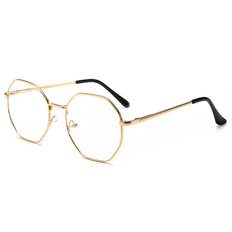 Regular Polygon Women Men Glasses Lady Premium Retro Myopia Optical Mirror Eyewear -0.5 -1.0 -1.5 -2.0 -2.5 -3.0 -3.5 -4.0