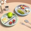 Food Grade Anti Slip and Anti Drop Children's Complementary Food Compartment Plate