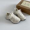 Trend versatile, showing feet, small platform dad shoes, women's 2025 new autumn and winter lightweight and heightening casual sports shoes