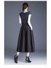 Women's Woolen A-line High Waist Midi Skirt: Thick, Fashionable Autumn/Winter Style