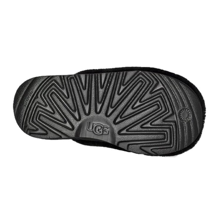 (PS) UGG Fluff Yeah Clog Slipper 'Black' Kids' 1123633K-BLK