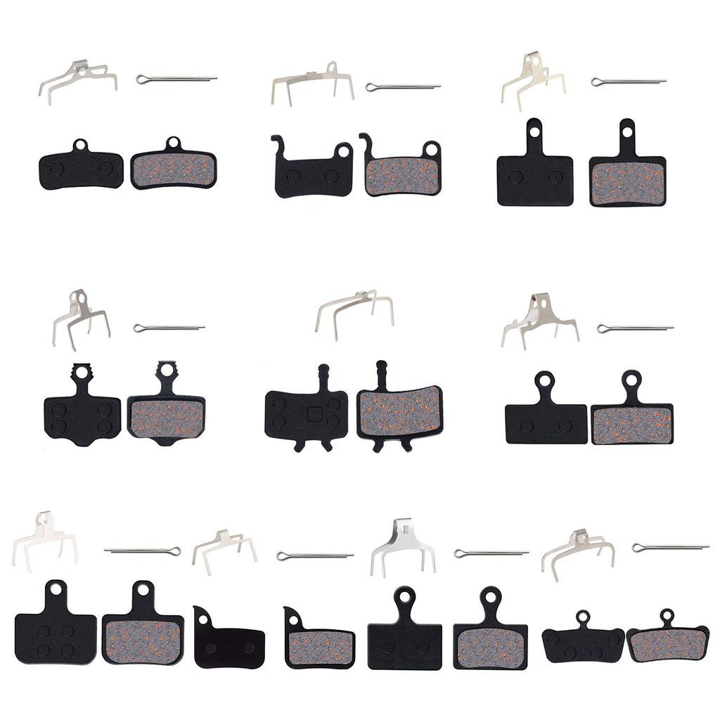 Low Noise Cycling Brake Pad SemiMetallic Bicycles Bike Disc Brake Pad Universal Mountain Bike Repair Part Enduring