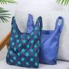 Opvouwbare boodschappentas Herbruikbaar Stevig Stof Boodschappentas Opvouwbaar Draagbare Tote Bag voor Boodschappen Supermarkt Picknick