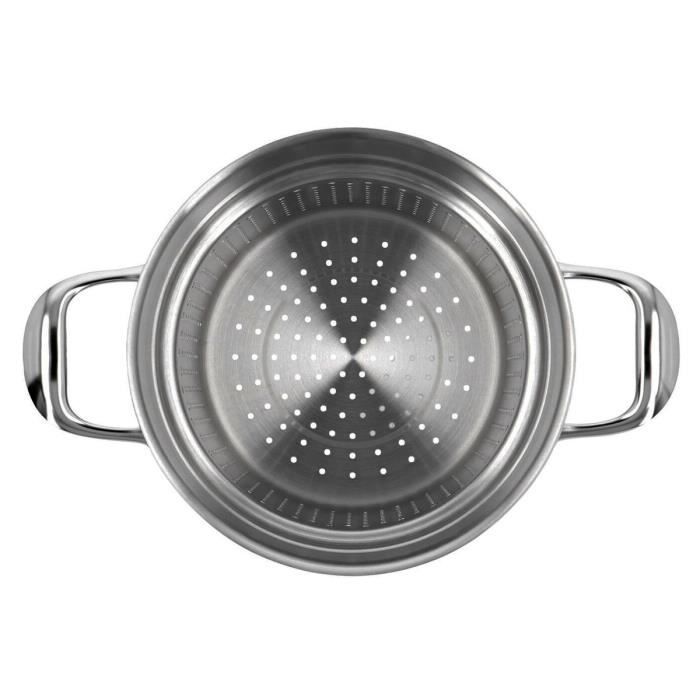 Pastapan - DEMEYERE - Atlantis 7 - 20 cm - Roestvrij Staal 18/10 - Inhoud: 5 l