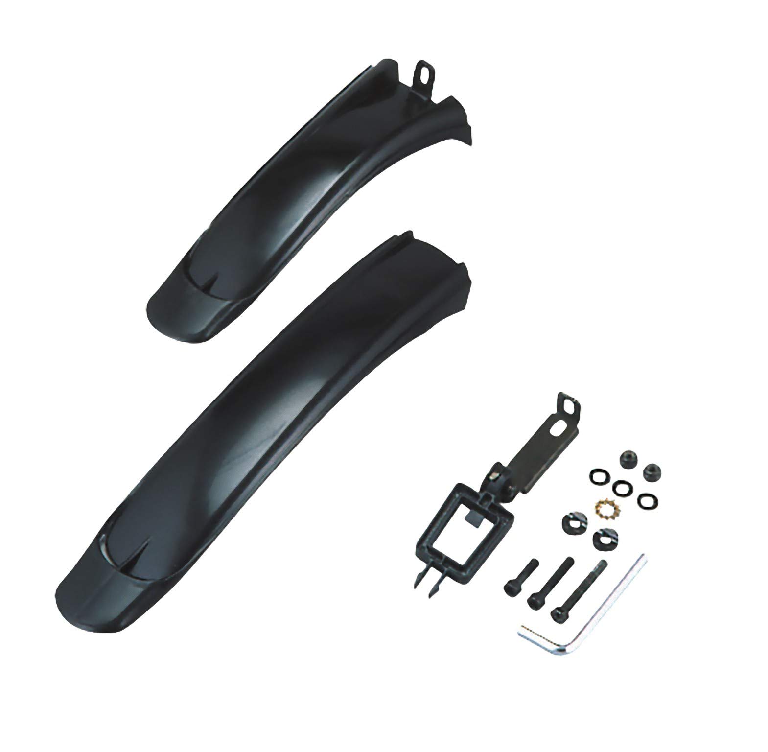 

Panasonic mudguard front and rear fender mudguard set Black [NDD5669S] чёрный