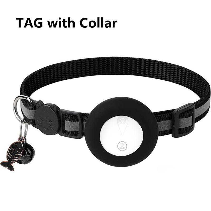 Remote Pet GPS Tracker Real-Time Tracking Movement Alert Collar Anti-Lost Cat Global Locator for Apple and Android Phones