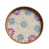 30-35cm Handmade Rattan Decorative Round Restaurant Storage Picnic Basket