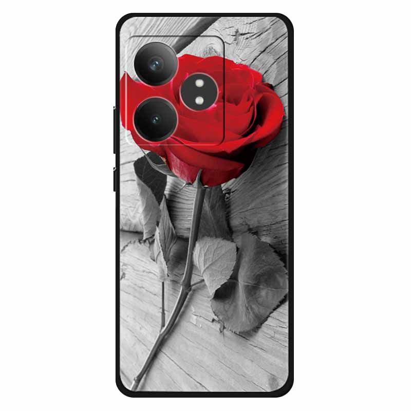 Funda For Realme GT 6T / GT 6 Cases Silicone Planet Painted TPU Soft Phone Back Cover For RMX3853 Protective Coque RMX3851  GT 6