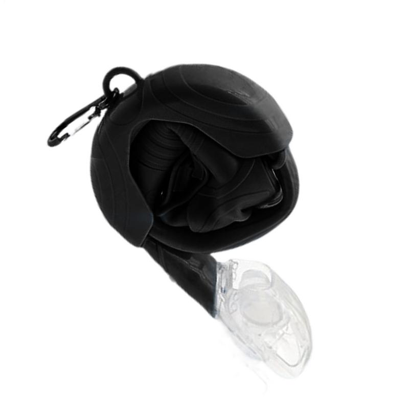 Diving Snorkel Silicone Full Dry Tube Underwater Diving One way purge valve Snorkeling Air Breathing Tube Hose