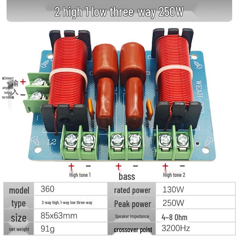 DIY High-Power, No-Weld Speaker Crossover: 2-Way to 5-Way HIFI