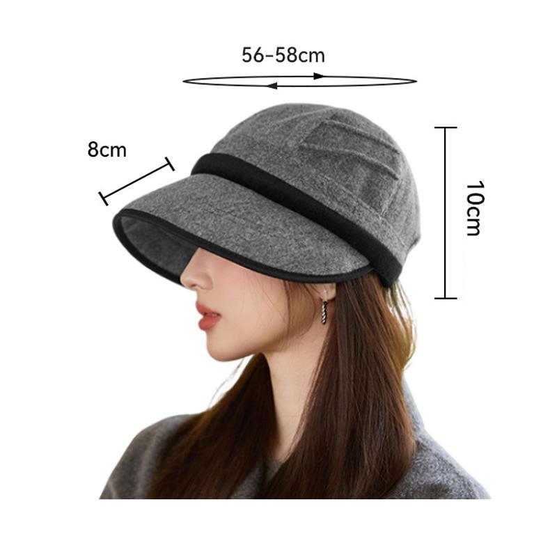 Color Block Fisherman Hat Women's Autumn Winter Basin Hat