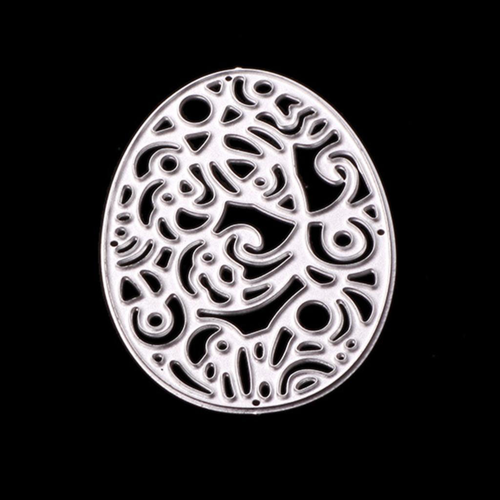 Cutting Dies Egg Pattern Carbon Steel for Handmade DIY Photo Album Card