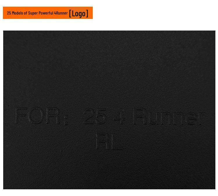 Toyota Tundra & 4Runner 2025 Soft Rubber Mud Flaps for Car Tires - Leather Exterior Cross-border Modification