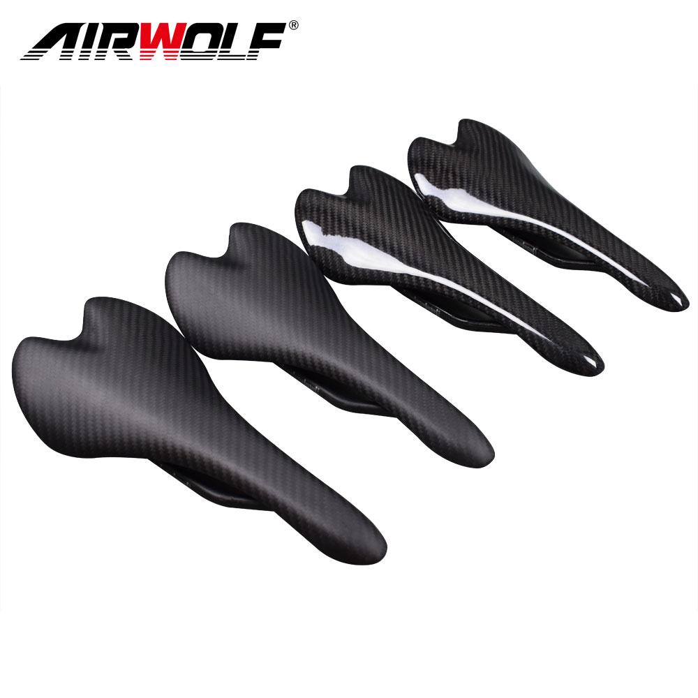 3K Weave Matte Glossy Carbon Bike Saddle Accessories Parts for Road Bicycles Use with Carbon Seat