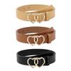 New Korean-style Fashionable and Versatile Women's Belt, A Casual Heart-shaped Belt with A Versatile Decorative Heart Buckle