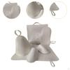 5 Piece Set of Sauna Hats And Seat Pads for Russian Bath