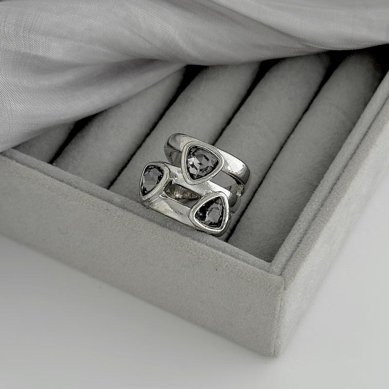 Elegant Acrylic Bracelet Open Ring For Women Korean Geometry Adjustable Party Jewelry Lady Gifts