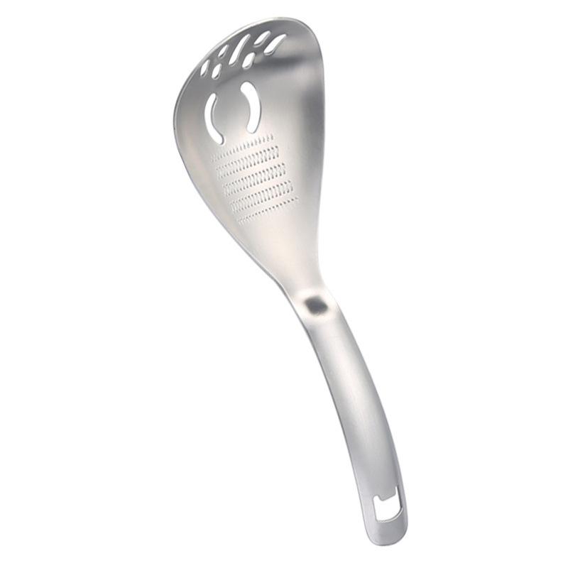 Multifunctional Stainless Steel Kitchen Utensil For Cooking Garlic Ginger Vegetable Grater Grinder Spoon Kitchen Supplies