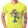 Gaston Lagaffe Fumetti Magliette in Cotone I Gemelli del Giocatore Personalizza Uomo Magliette da Uomo Maglietta Divertente Maglietta Abbigliamento Oversize