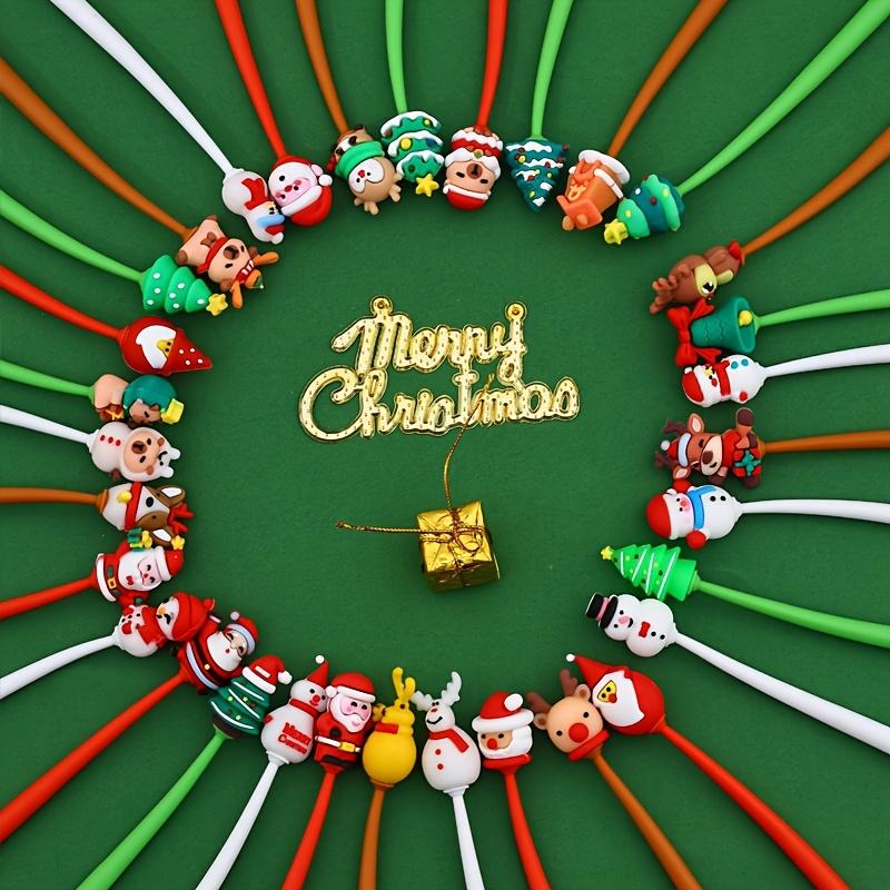 25pcs Christmas-Themed Gel Pens, Featuring Smooth Writing And Even Ink Flow, Perfect As Small Stationery Gifts for Christmas