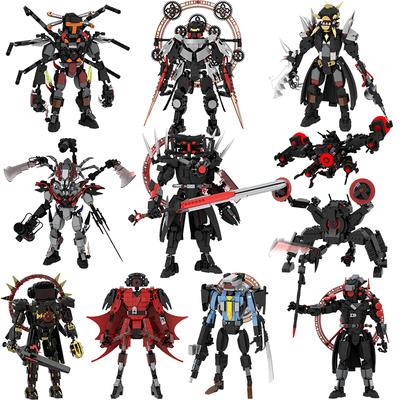 New MOC SKIBIDI TOILET Titan TV Man Speakerman Woman Building Block Clock King Cameraman Bricks Model Toy For Kid Birthday Gift