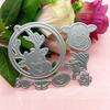 Metal Cutting Dies Christmas Elk Scrapbooking Decorative Embossing Paper Cards