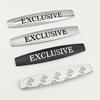 2pcs 3D Metal Logo Avantgarde EXCLUSIVE Sticker Grand Edition Emblem Car Fender Badge For Mercedes Benz AMG Car Accessories