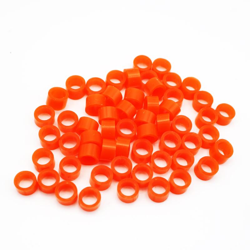 100 ks Kroužky na nohy pro ptáky pro papoušky, pěnkavy, kanárky, Gouldovy amadiny Průměr 3 mm 4 mm 5 mm 2 mm Kroužek na nohu pro ptáky