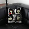 Rock R-Ramones Pillow Case Skin-Friendly And Comfortable Fabric Pillowcase Lnvisible Lilky Zipper