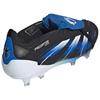 Jude Bellingham x Adidas Predator Elite Foldover Tongue FG Glory Blue Unisex Sneakers Black Core-Black Footwear-White JS3106