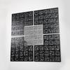 Asma Ulf Husna 99 Namen Allahs Kufic Acryl und Holz als Maul Husna, Dekoration, Ramadan-Dekoration, Eid-Geschenke