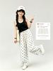 Girls' Summer Wave Point Casual Loose Pants