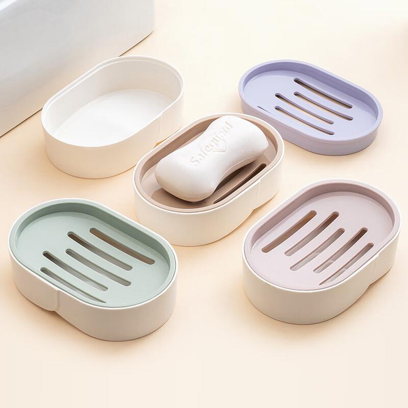 Plastic Countertop Draining Soap Dish