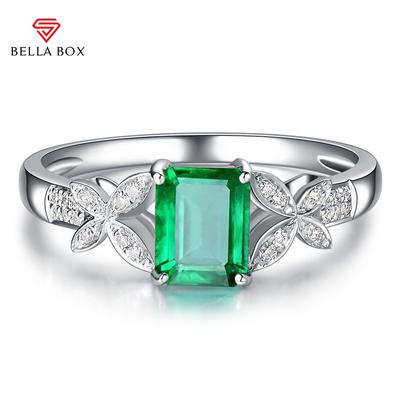 Damenring, rechteckig, Zirkon, Schmetterling, Edelstein, offener Damenring, Urlaubsgeschenk, feiner, hochwertiger Schmuck, neu, trendig