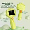 Inspektionsscope Tragbares Mikroskop Wissenschaftliche Erkundung Kompaktes Design 200MP Sensor LED-Beleuchtung Für MINT-Bildung