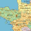 Nezarámované nástěnné umění s mapou Francie, geografická dekorace, do obývacího pokoje, ložnice, kanceláře, dárek pro cestovatele, k narozeninám, domácí dekorace