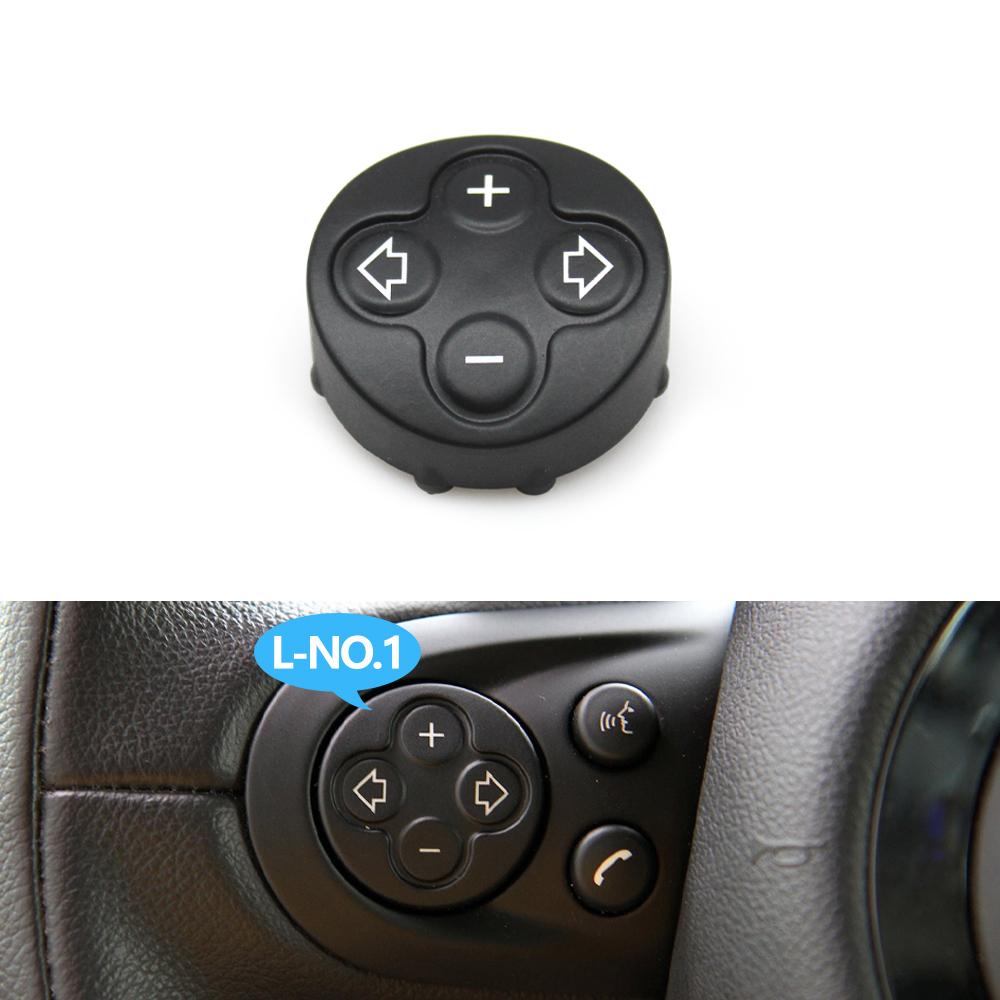Car Steering Wheel Multifunction Cruise Control Switch Button Cover Trim For BMW Mini Cooper Paceman R55 R56 R57 R58 R59 R60 R61