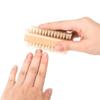 New Double-sided Nail Brush Nail Art Brushes for Manicure Manicure Pedicure Wood for Nail Care Scrubbing Tools ZJS11