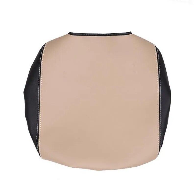 

Для Toyota Land Cruiser 200 LC200 2008- прочный кожаный автомобильный подлокотник с центральной консолью, защитный чехол белый