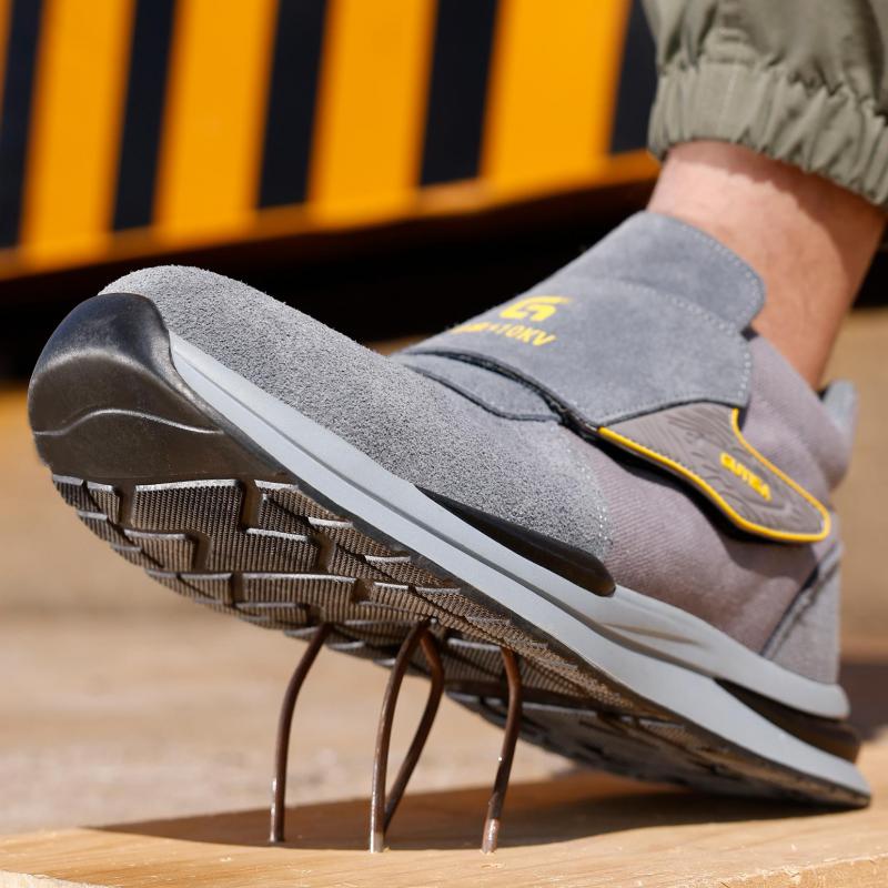 Fashion Insulated Shoes 10kv Electrical Shoes Anti Scalding Welding Shoes Anti-smash Work Safety Boots Men Anti Puncture Suede Boots