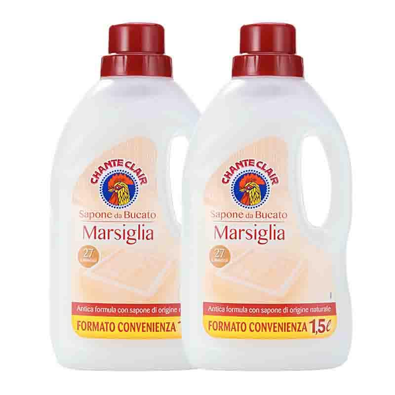 Cockerel Homemaker Marseille Laundry Detergent - Classic Scent 2x1500ml